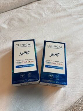 Set of 2 Secret Deoderant